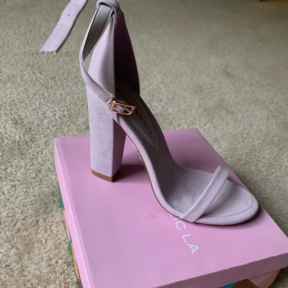 Lavender Single Sole Heels